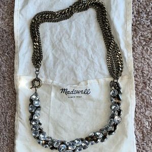 Faux Multi  Diamond Necklace